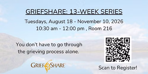 GriefShare 13-Week Series