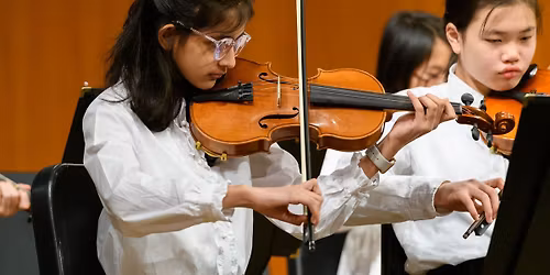 NJYS Concertino Strings, Primo Strings, Flute Forum, & Flute Choir