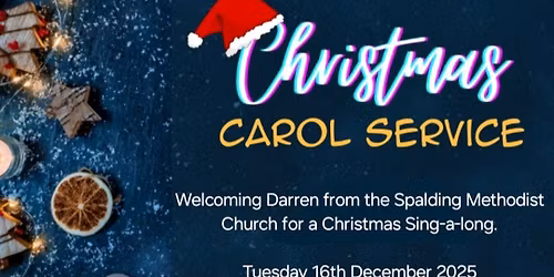Christmas sing-along with Darren