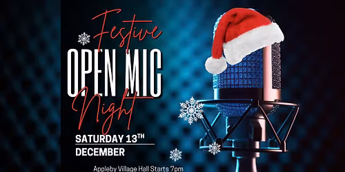 Festive Open Mic
