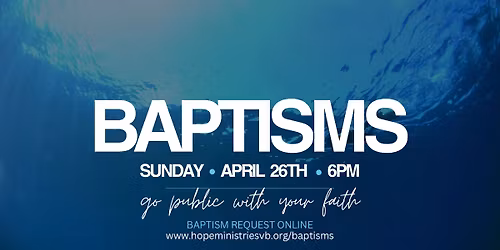 BAPTISM SUNDAY \ud83c\udf0a
