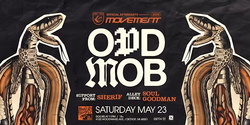 Official Movement Afterparty Odd Mob at the Magic Stick - Detroit, MI
