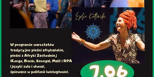 Krak\u00f3w - Warsztaty wokalne pie\u015b\u0144 Afryka\u0144skie 