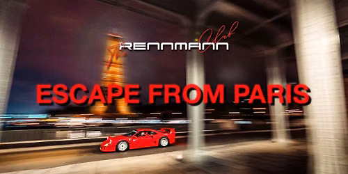 RENNMANN RUN '26: ESCAPE FROM PARIS