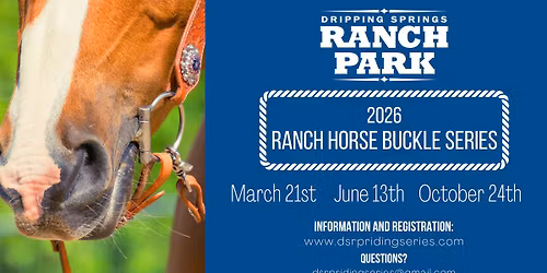 Ranch Horse Buckle Series Show #2