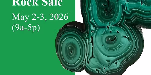 Gem Amethyst Rock Fossil Sale May 2, 3 (9am - 5pm) - (Beaumont, TX)