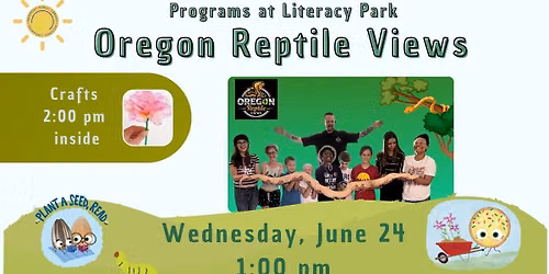 Newport Summer Reading Program: Oregon Reptile Views