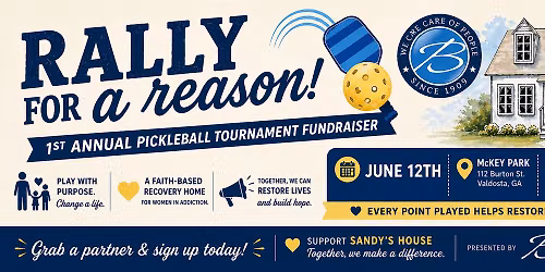 Rally for a Reason Pickleball Tournament 2026