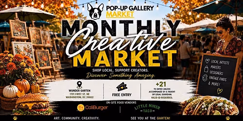 Pop-Up Gallery Monthly Creative Market