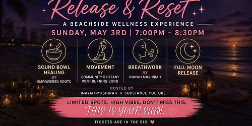 Full Moon Release + Reset | Queer Women Miami Beach Gathering
