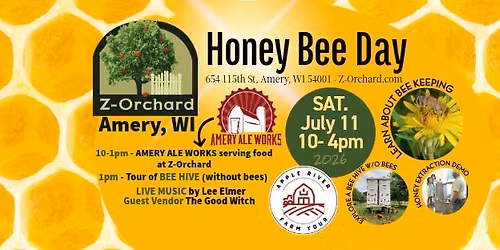 Honey Bee Day at Z-Orchard - Apple River Farm Tour 2026