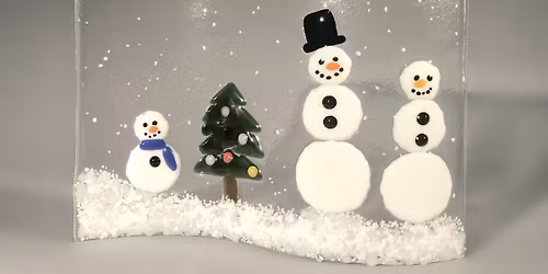 Family Glass Studio Class: Snowman Family Portrait 1\/22