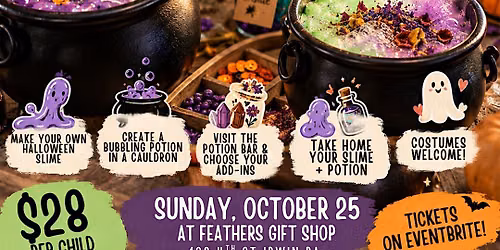 Halloween Slime & Potion Party