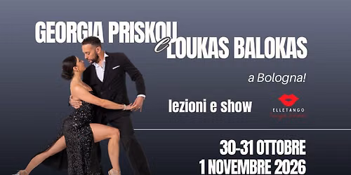 Georgia Prislou & Loukas Balokas - Workshop + show a Bolognaa