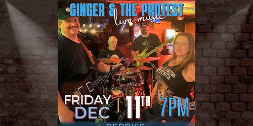 Live Music: Ginger & the Protest - 90\u2019s Mix Tape at Perry\u2019s Odenton