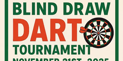 Blind Draw Dart Tournament  \ud83c\uddee\ud83c\uddf9