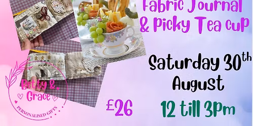 Fabric Journal @ picky teacup