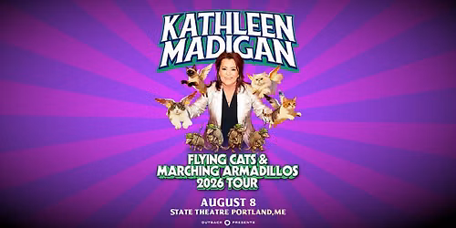 KATHLEEN MADIGAN: FLYING CATS & MARCHING ARMADILLOS TOUR