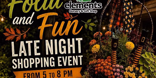 Foliage & Fun \ud83c\udf42\ud83c\udf41\ud83c\udf43 Late Night Shopping 