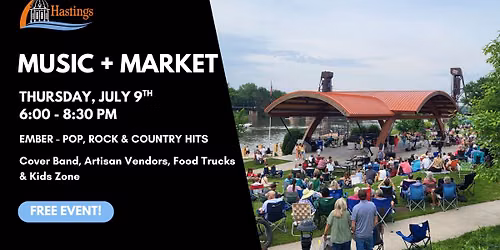 Music + Market: Ember - Pop, Rock & Country 