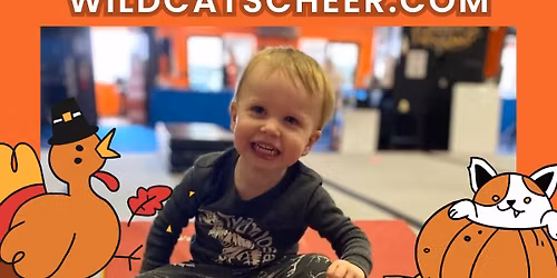 Cheersgiving Playdate at WILDCATS!