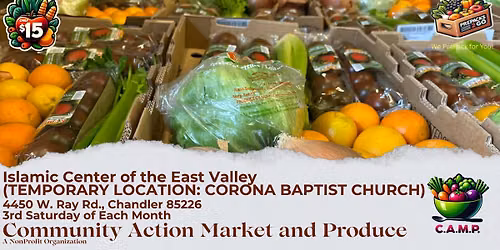 C.A.M.P. @ Islamic Center of the East Valley (TEMP LOC: CORONA BAPTIST CHURCH (Chandler)