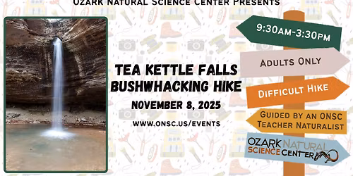 2025 Fall Tea Kettle Falls Bushwhacking Adventure Hike