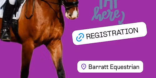 Dressage competition at Barratt Equestrian