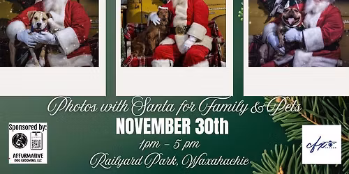 Pet Friendly Santa Photos