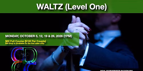 4 Weeks of Ballroom Dance Classes For Beginners - WALTZ 