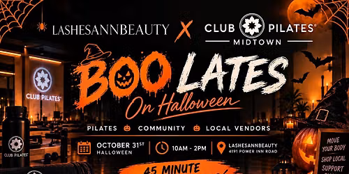 Club Pilates Boo-lates! Class & 916 LAB Market