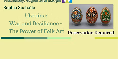 Ukraine: War and Resilience \u2013 The Power of Folk Art
