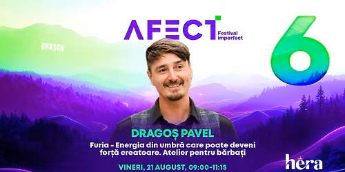 Furia - Energia din umbr\u0103 care poate deveni for\u021b\u0103 creatoare. Atelier pentru b\u0103rba\u021bi