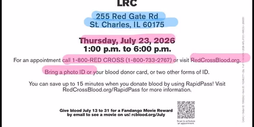 SCN Red Cross Club Blood Drive