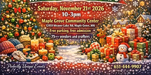 Maple Grove Holiday Craft & Gift Market
