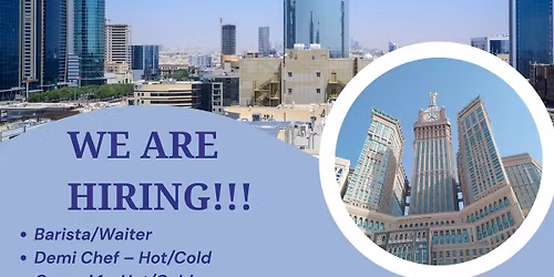 Saudi Arabia Hospitality Recruitment Drive \u2013 Mumbai 2026
