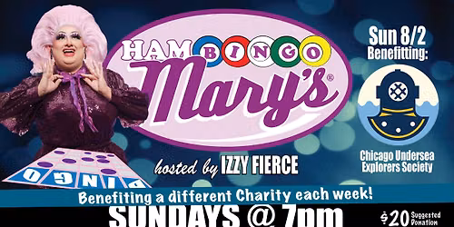 Charity "HamBingo" for Chicago Undersea Explorers Society