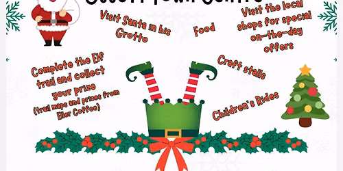 Elf trail and Santa Saturday 