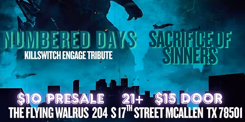 Gozilla Tribute to Gojira, Numbered Days, Sacrifice of Sinners