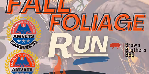 Amvets Dept of NY Riders Fall Foliage Run