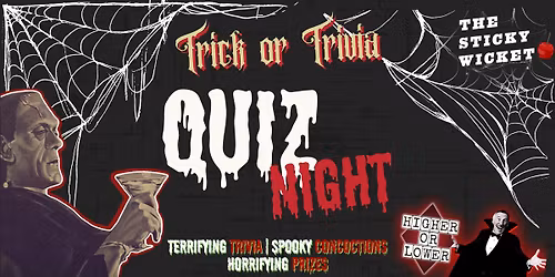 Trick or Trivia - Quiz Night