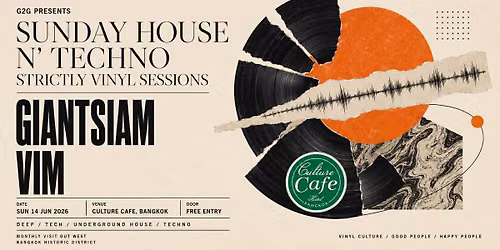 G2G House'n'Techno Music Collective presents; Giantsiam & VIM