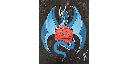 A Blue Dragon - Paint and Sip in Denver | Classpop!\u2122