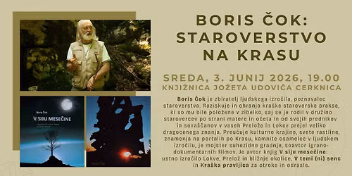 Boris \u010cok: Staroverstvo na Krasu \u2013 predavanje