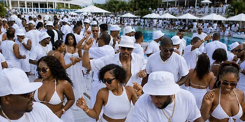 All White Affair Grown & Sexy Poolside Dance Party Fundraiser