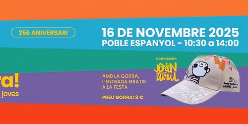 Festa Poble Espanyol de Barcelona 16\/11 - 10:30h - Posa't la Gorra! \ud83e\udde2