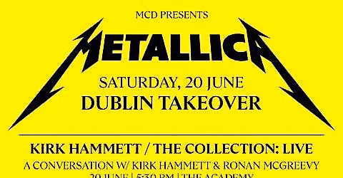 Metallica  Weekend Takeover aftershow party day 2