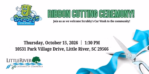 Ribbon Cutting: Scrubby's Car Wash