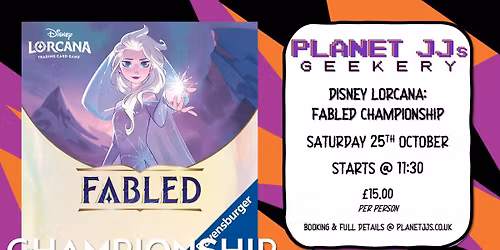 Disney Lorcana: Fabled Championship