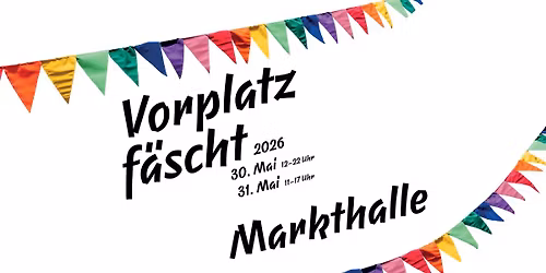 Vorplatzf\u00e4scht der Markthalle Z\u00fcrich